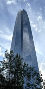 The tallest building in South America: Costanera Center