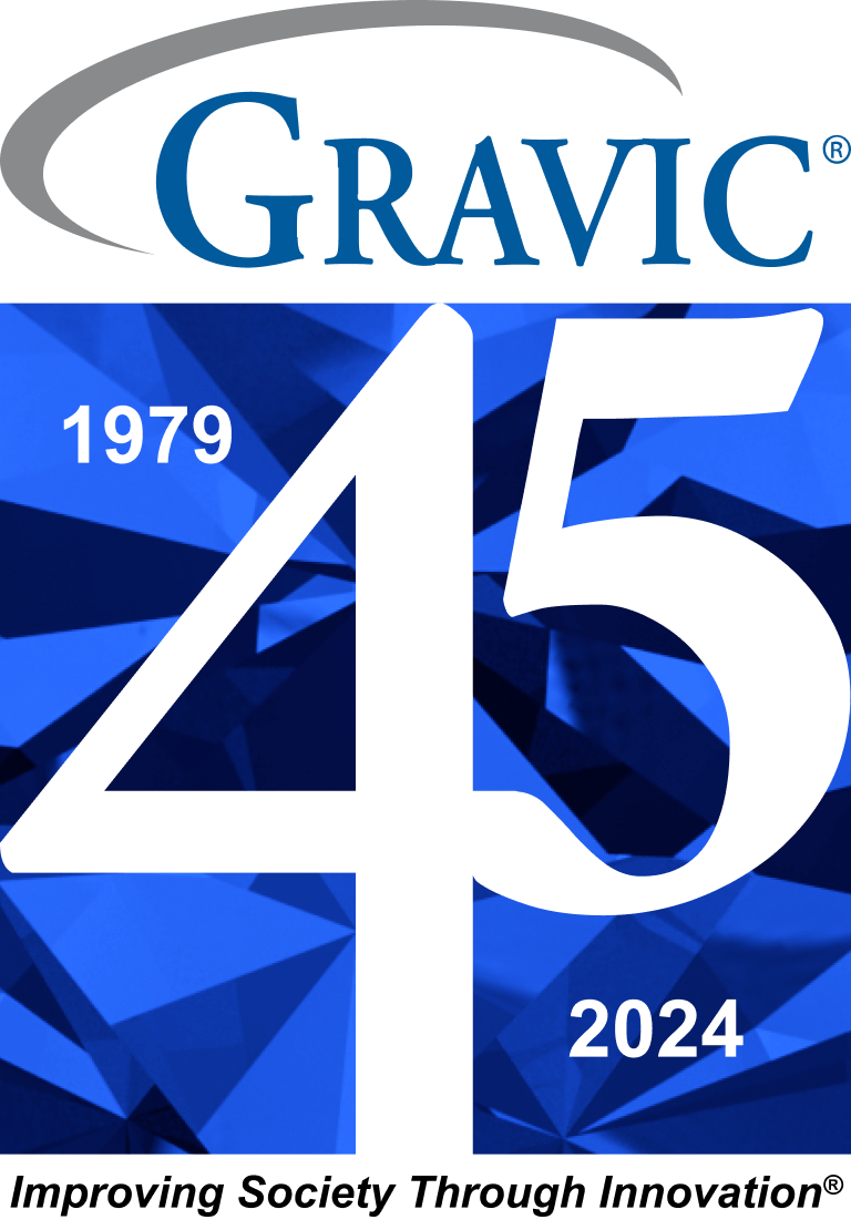 Gravic, Inc. 45th Anniversary Logo