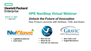 HPE NonStop Virtual Webinar