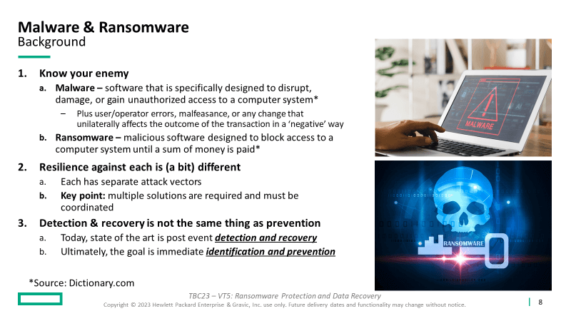 Information about Malware and Ransomware