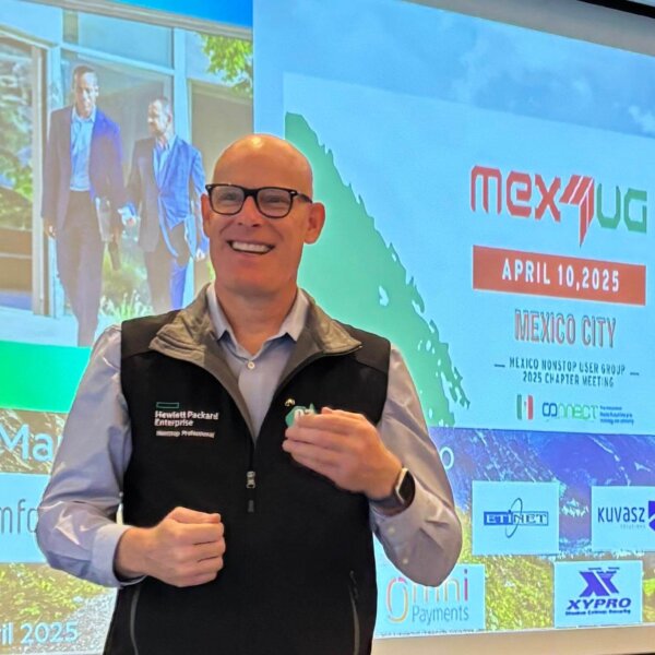 Ken Scudder presents on HPE Shadowbase at MexTUG