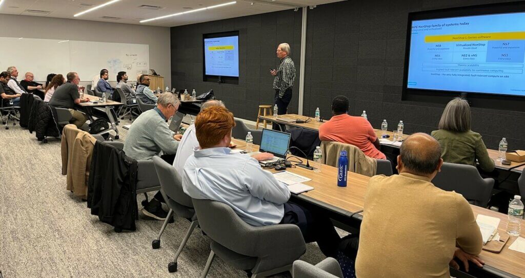 John Vollers of HPE presents at NYTUG 2024
